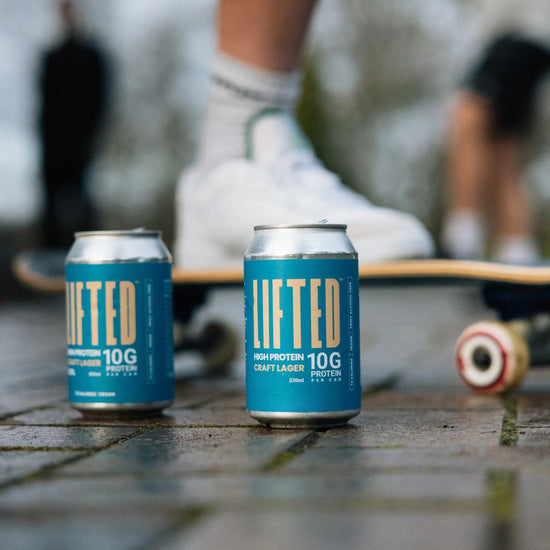 Lifted Protein Beer - 12 Pack – Lifted Brewing