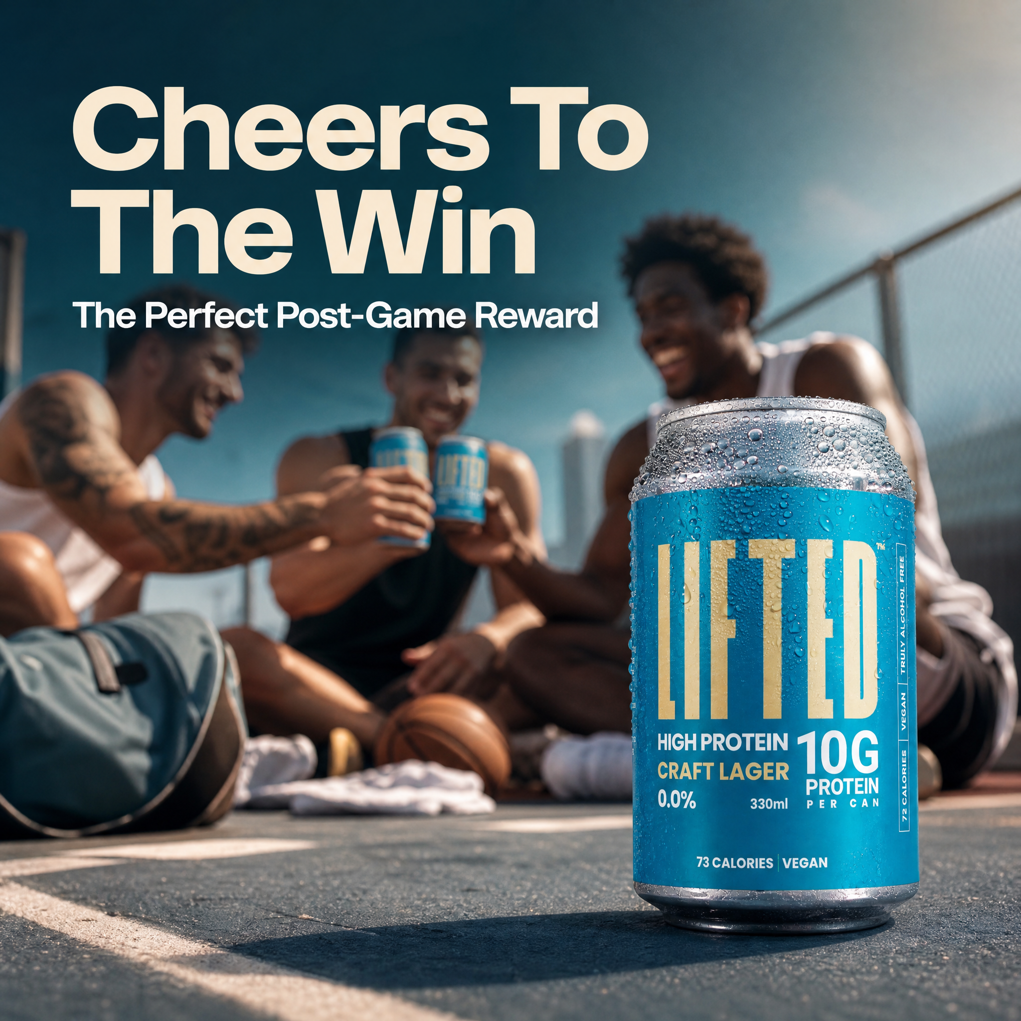 Lifted Protein Beer - 12 Pack